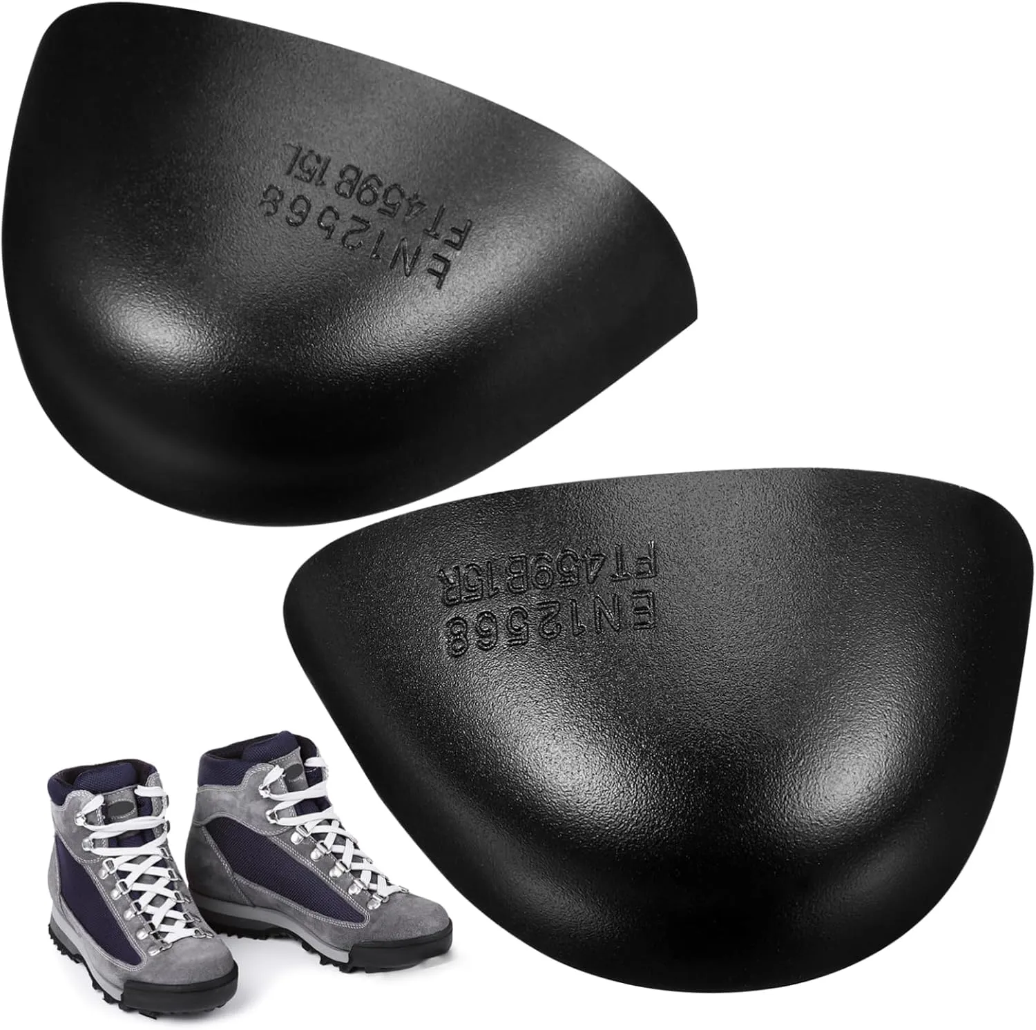 1 Pair Anti-smashed Steel Shoes Boot Tip Cover Tip Safety Shoes Cover Safety Toe Shoe Covers Toe Guards Feet Any Shoe Safety Shoe Protector