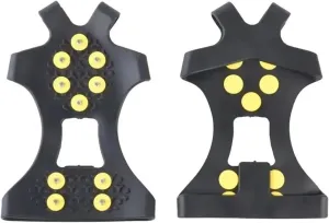 10-Studs Snow Ice Claw Climbing Anti Slip Spikes Grips Crampon Cleats Sport Shoe Cover 、Women Men Boots Cover Anti-Skid
