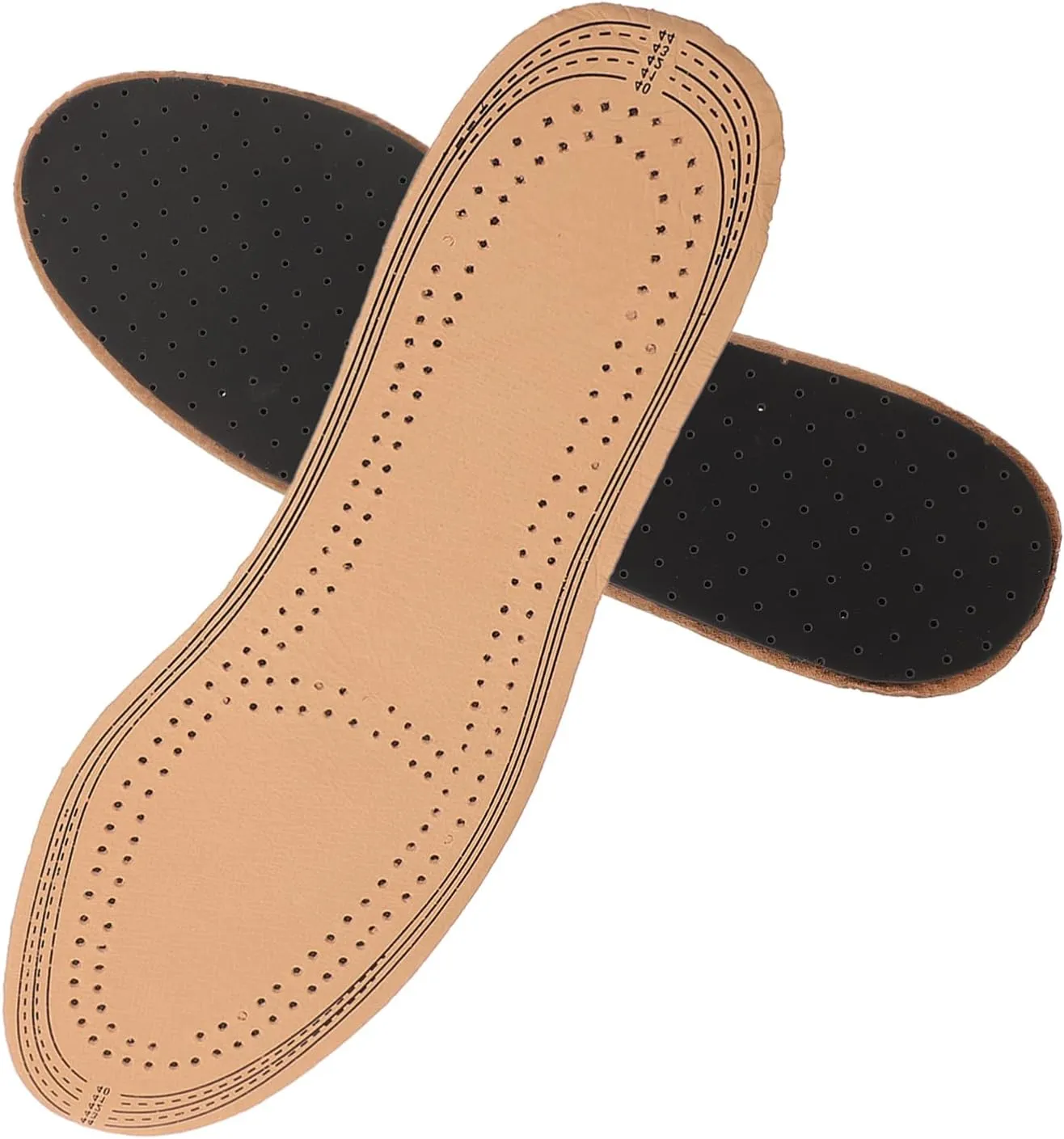 1Pair Ultra Thin Breathable Insoles for Sports Casual Shoes Sweat Absorbing Replacement Inner Soles for Running Walking Cross Training