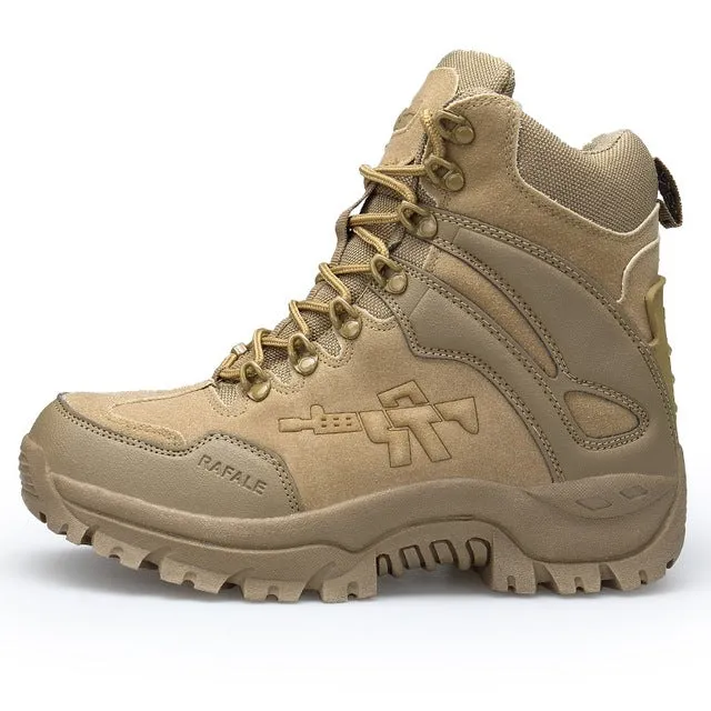 2019 Desert Military Tactical Boots Men Army Outdoor Hiking Boot