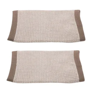 2pcs and Warm Socks Ankle Warm Cover Ankle Sleeves Elastic Brace Elastic Sleeve Khaki Wool