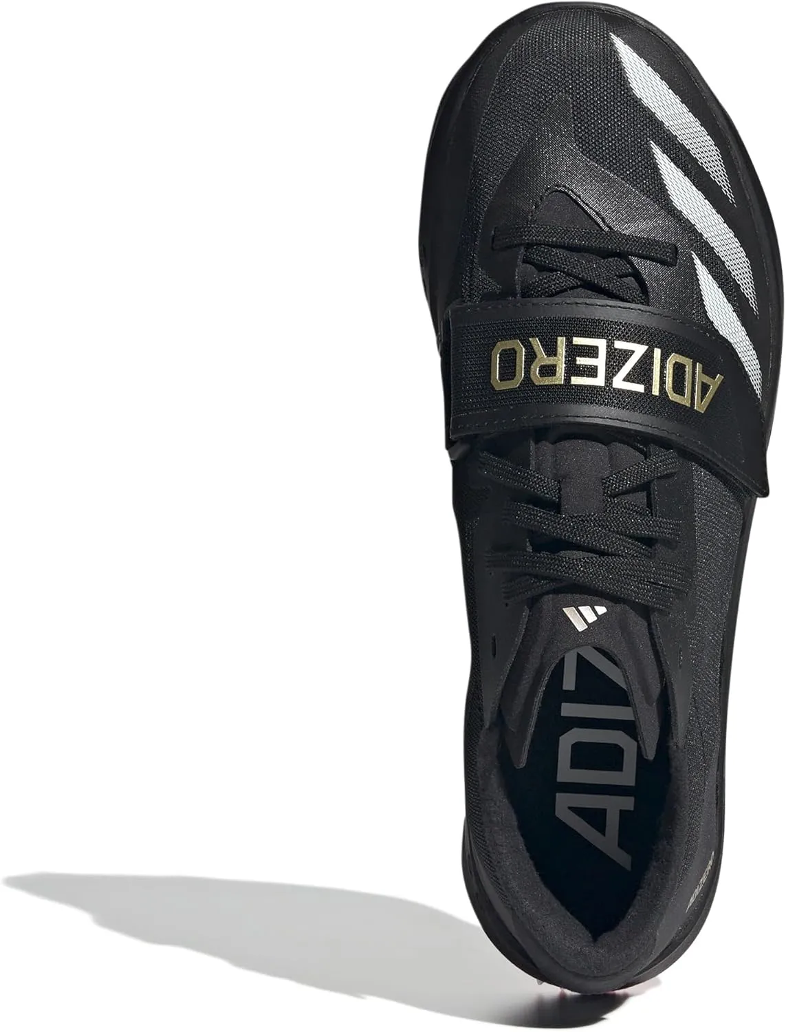 adidas Mens Adizero TjPv Track-Field Sneakers Shoes - Black