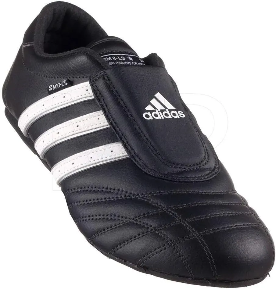 adidas SM-II Low Cut Taekwondo, Karate, Kungfu and Martial Arts Training Shoes (Black, US Footwear Size System, Adult, Men, Numeric, Medium, 6.5)