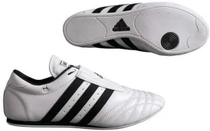 adidas SM-II Low Cut Taekwondo, Karate, Kungfu and Martial Arts Training Shoes (White, 12)