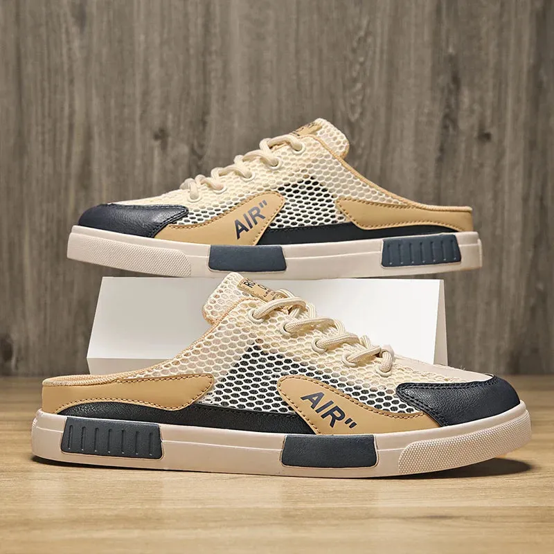 Air | Breathable Mesh Slip-On Canvas Shoes for Men