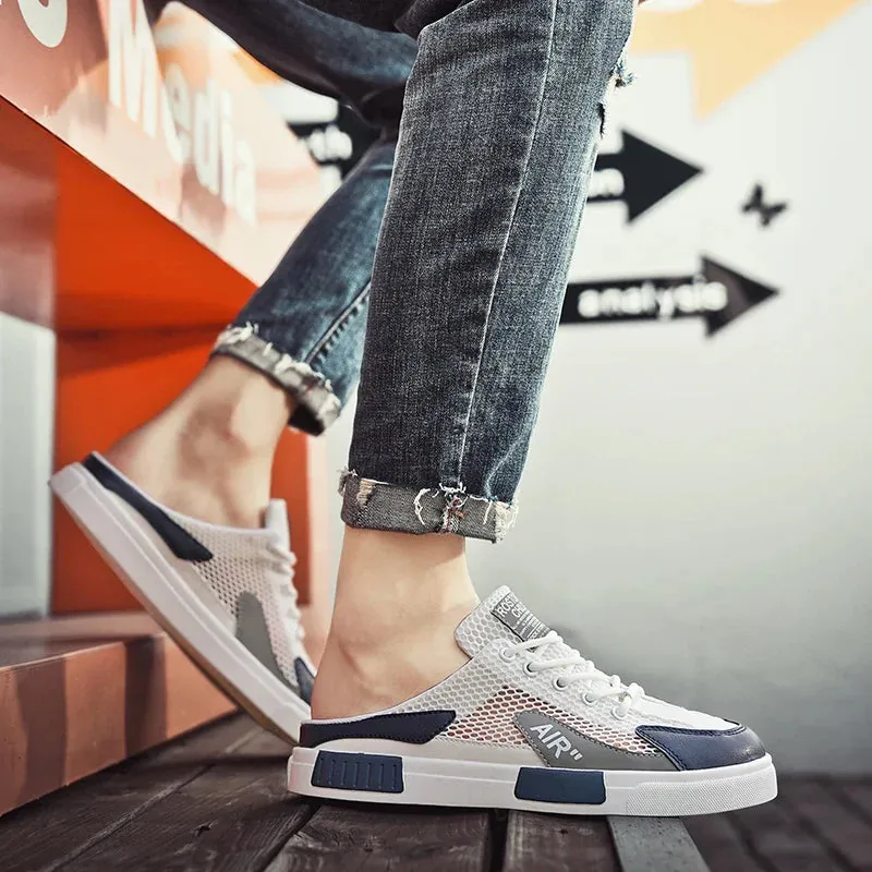 Air | Breathable Mesh Slip-On Canvas Shoes for Men