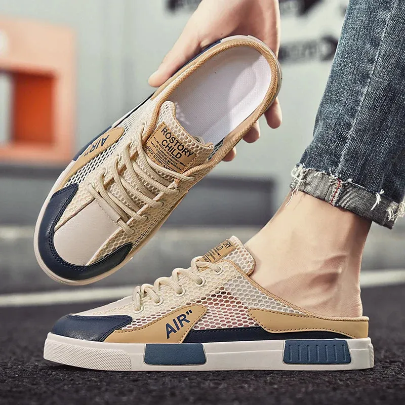 Air | Breathable Mesh Slip-On Canvas Shoes for Men