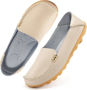Alicegana Loafers for Women Shoes Casual: Slip on Flat Shoes Ladies Comfortable Dressy Moccasins Driving Penny Loafers