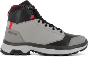 Alpina NORDIC Men's Ankle High Mountaineering Boots - Leather Waterproof Slip-Resistant Made in Europe