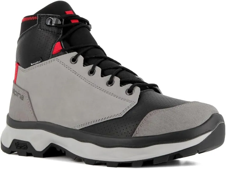 Alpina NORDIC Men's Ankle High Mountaineering Boots - Leather Waterproof Slip-Resistant Made in Europe