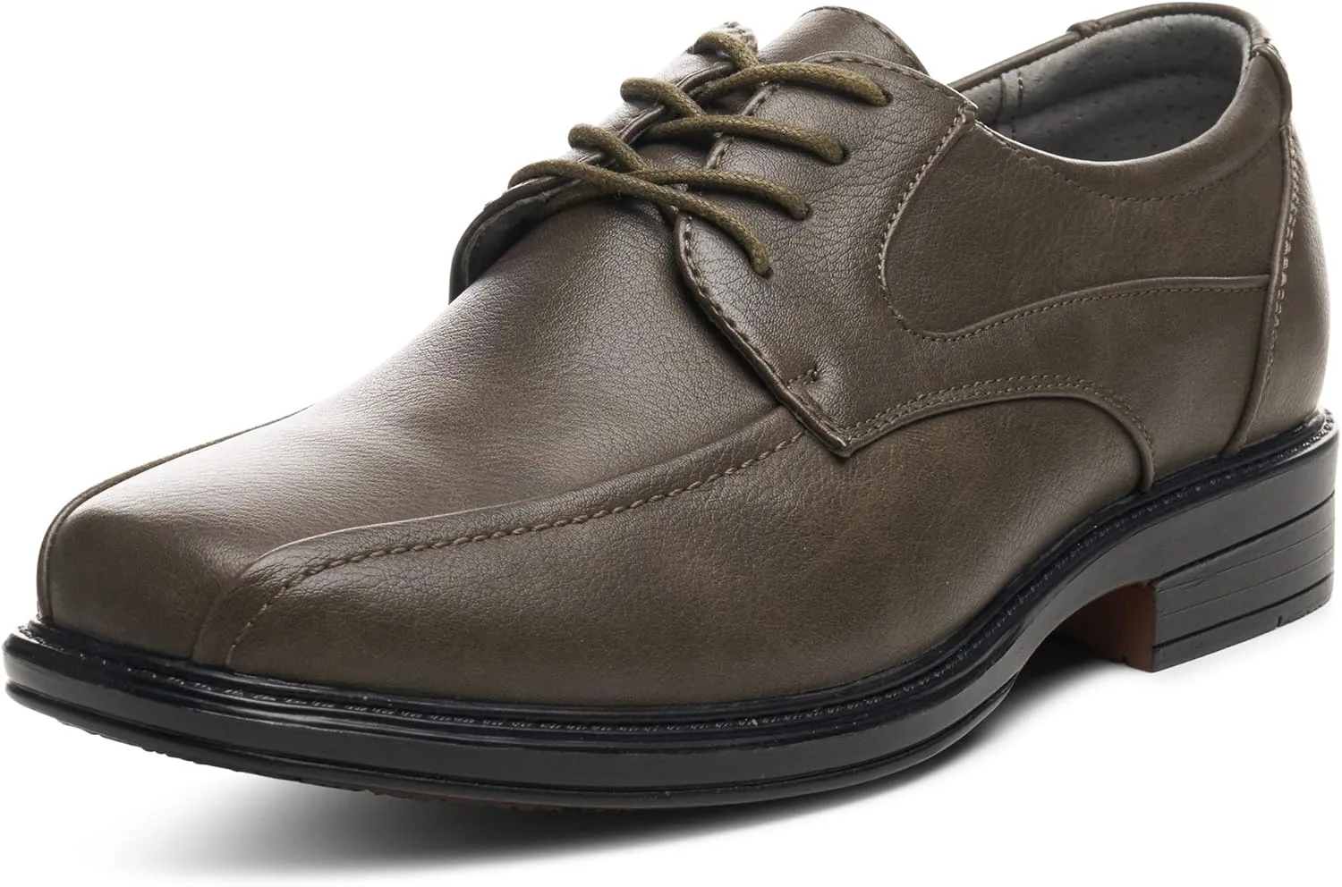Alpine Swiss Mens Dress Shoes Leather Lined Lace up Oxfords Baseball Stitched