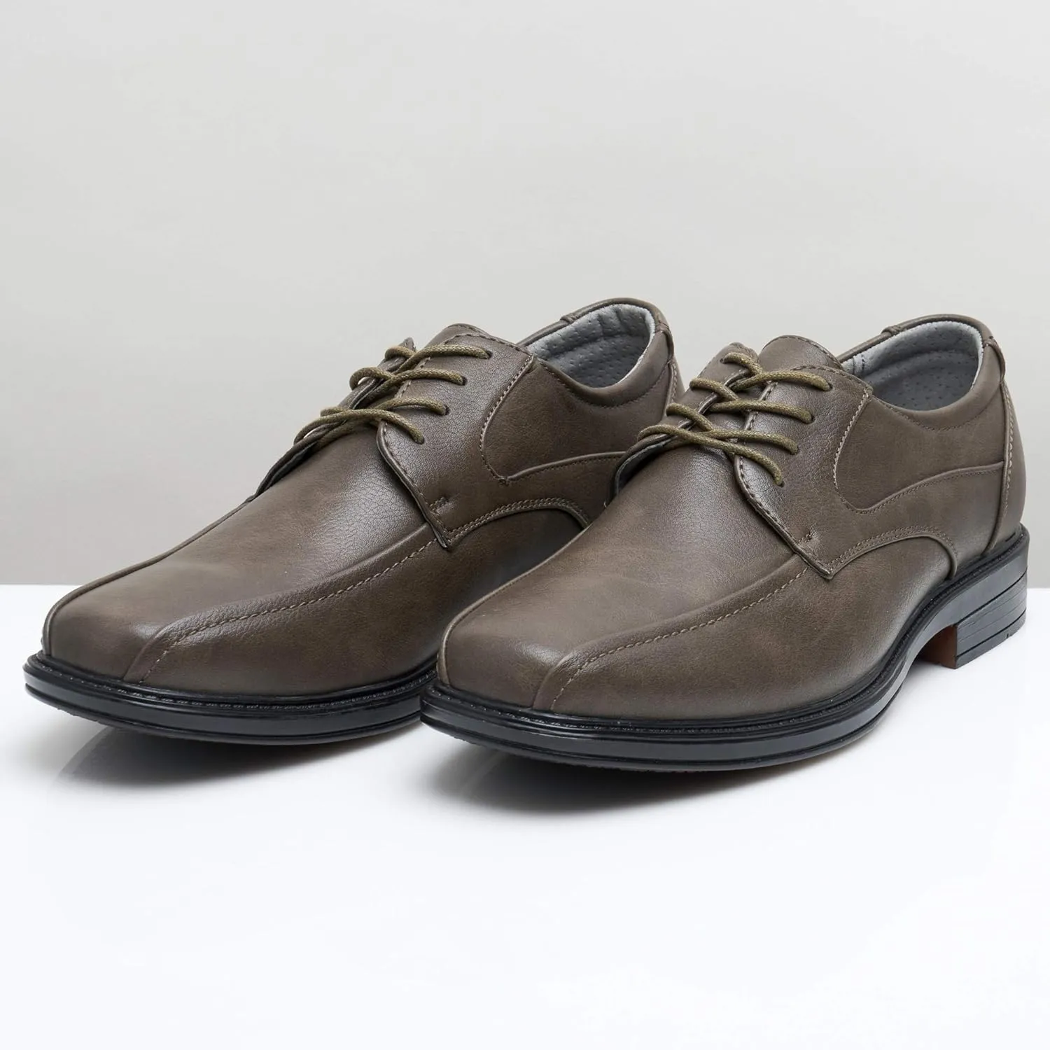 Alpine Swiss Mens Dress Shoes Leather Lined Lace up Oxfords Baseball Stitched