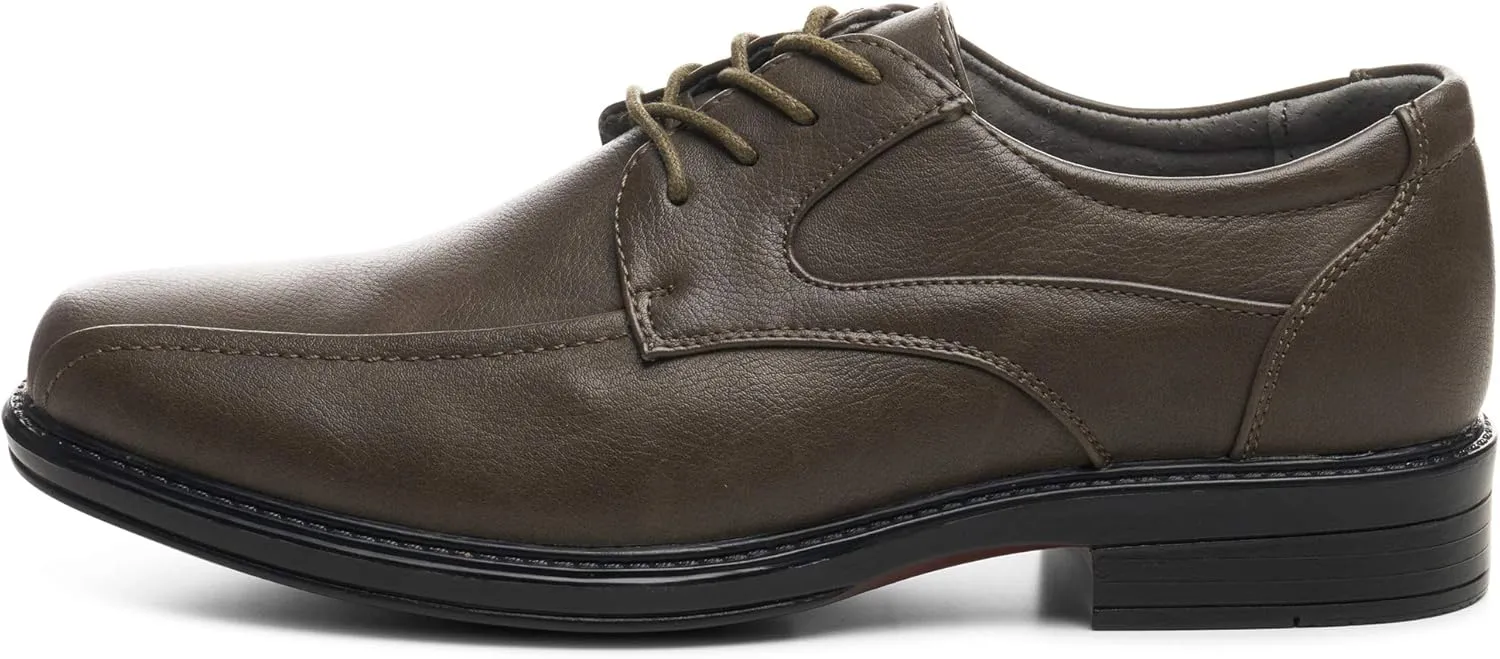 Alpine Swiss Mens Dress Shoes Leather Lined Lace up Oxfords Baseball Stitched