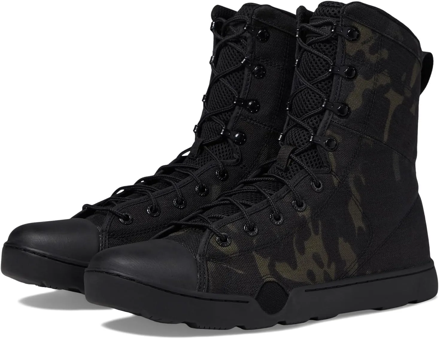 Altama Maritime Assault 8" - Unisex Boot - Safety Toe Silhouette - Polyurethane Midsole - Polyurethane Footbed Multicam Black US Men's 7, Women's 8.5 Medium