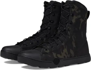 Altama Maritime Assault 8" - Unisex Boot - Safety Toe Silhouette - Polyurethane Midsole - Polyurethane Footbed Multicam Black US Men's 7, Women's 8.5 Medium