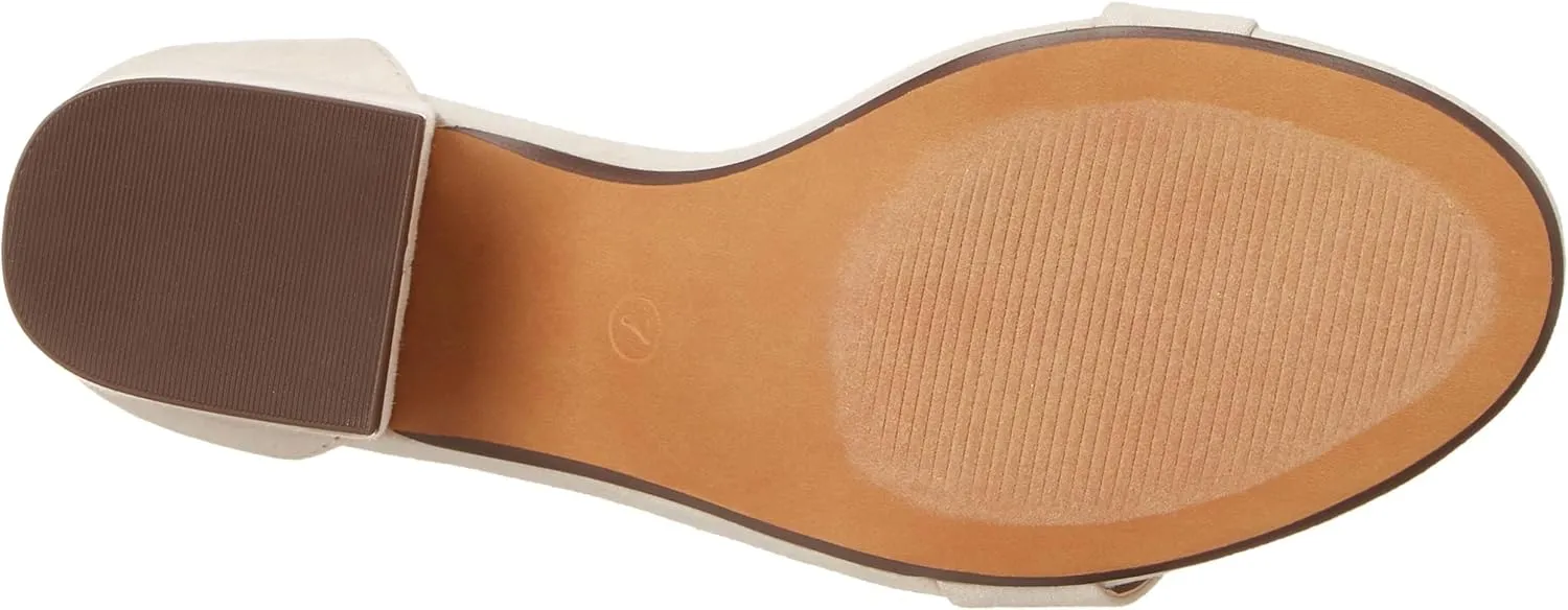 Amazon Essentials Women's Two Strap Heeled Sandal