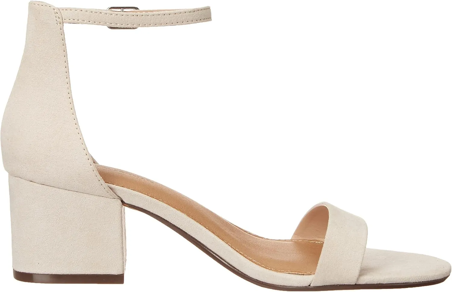 Amazon Essentials Women's Two Strap Heeled Sandal