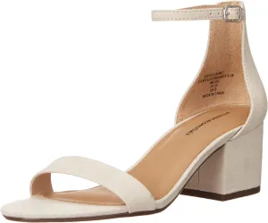 Amazon Essentials Women's Two Strap Heeled Sandal
