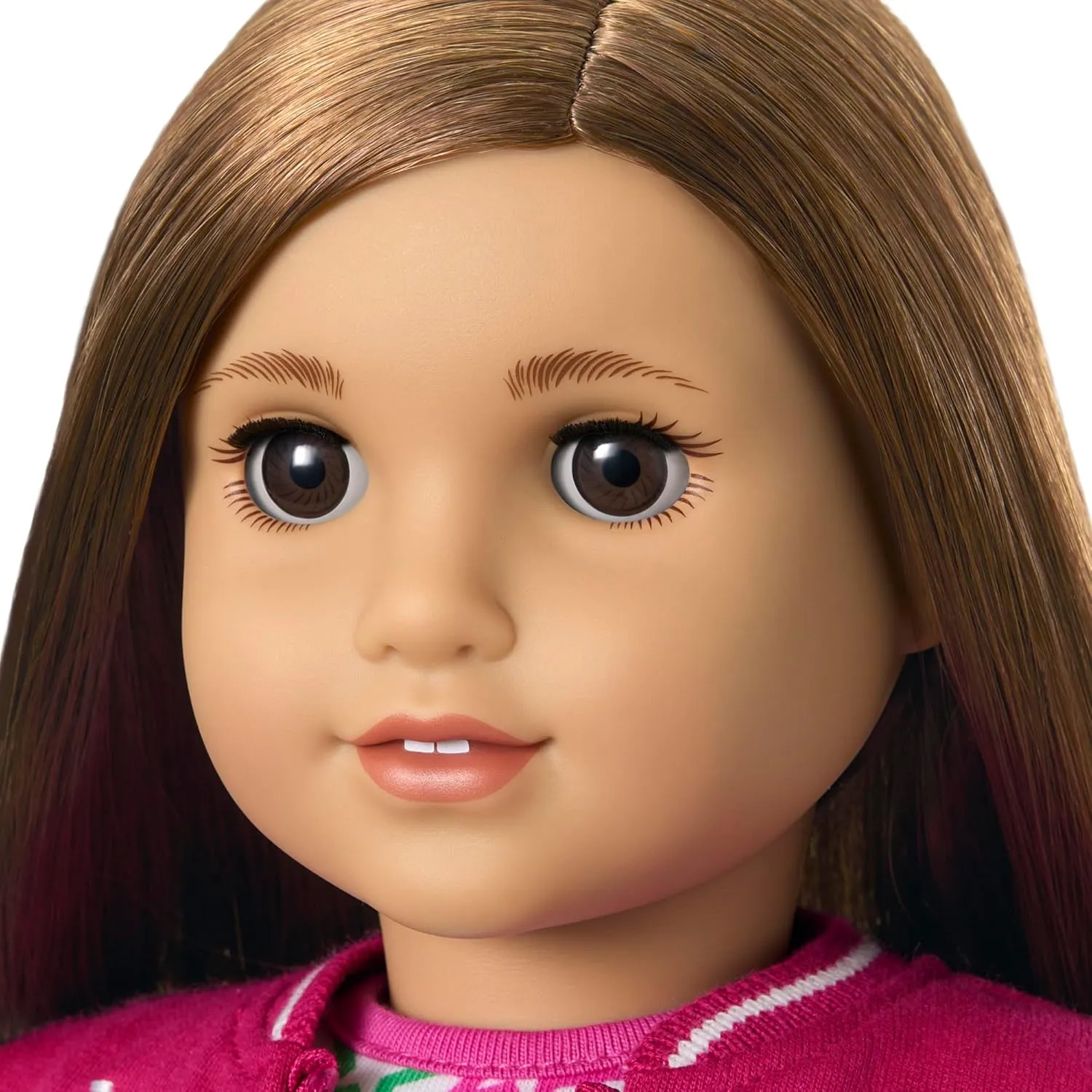 American Girl, Truly Me 18-inch Doll #107 with Brown Eyes, Straight Brown Hair, Light-to-Medium Skin, for Ages 6 