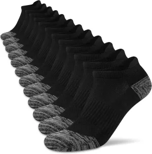 Ankle Socks Womens Athletic Running Comfort Cushioned 3/5/6Pairs