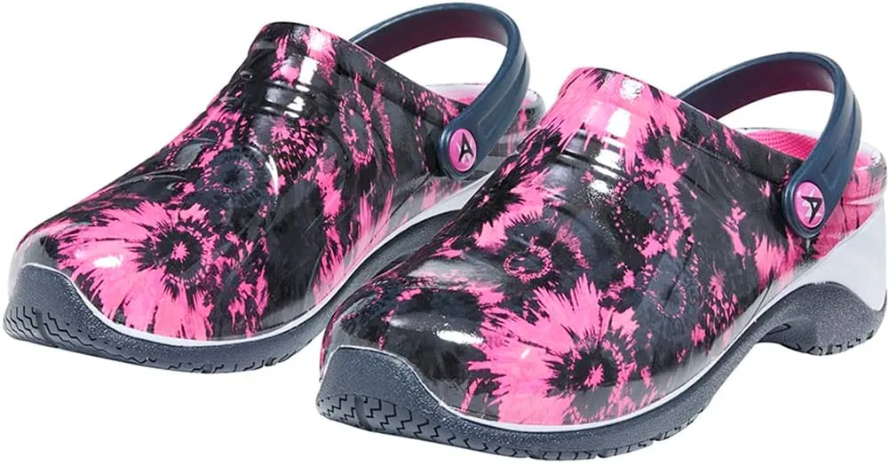 Anywear Zone Nursing Clogs for Women and Men - Lightweight Slingback Non-Slip Work Shoes with Exceptional EVA Cushioning, Ventilated Insoles