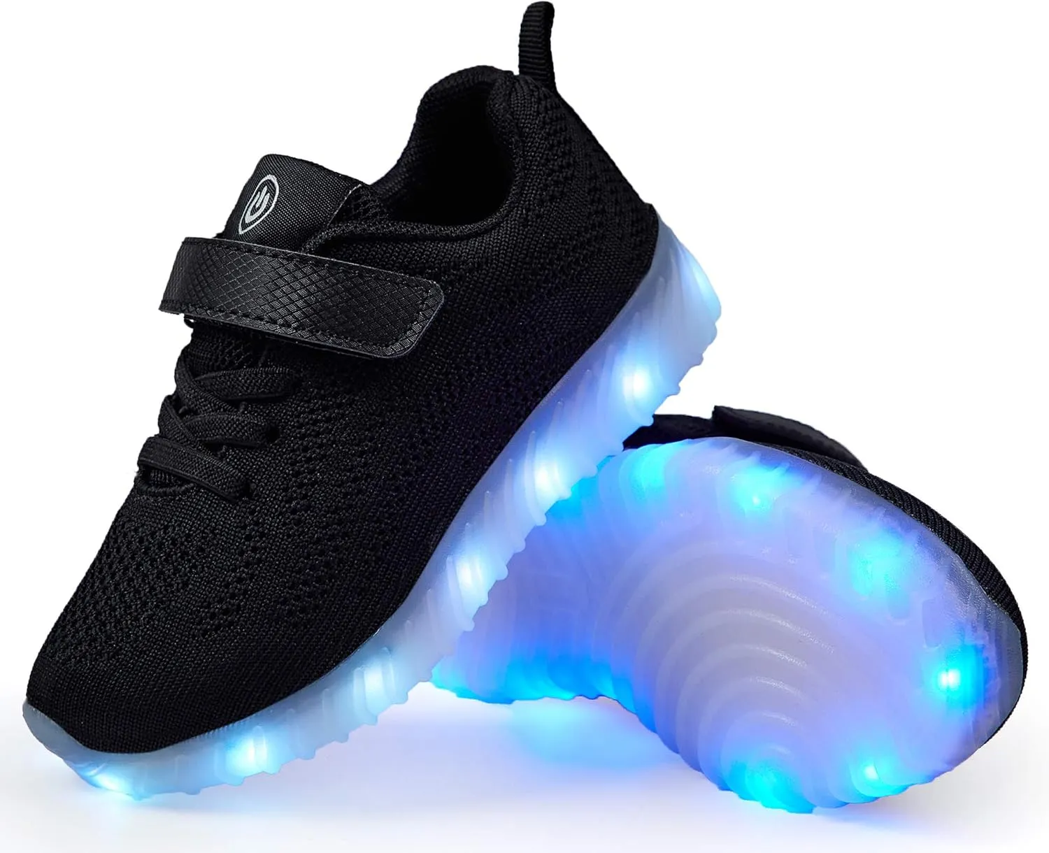 AoSiFu Kids Light Up Shoes Toddler Girls Boys Breathable Led Flashing Sneakers USB Charge