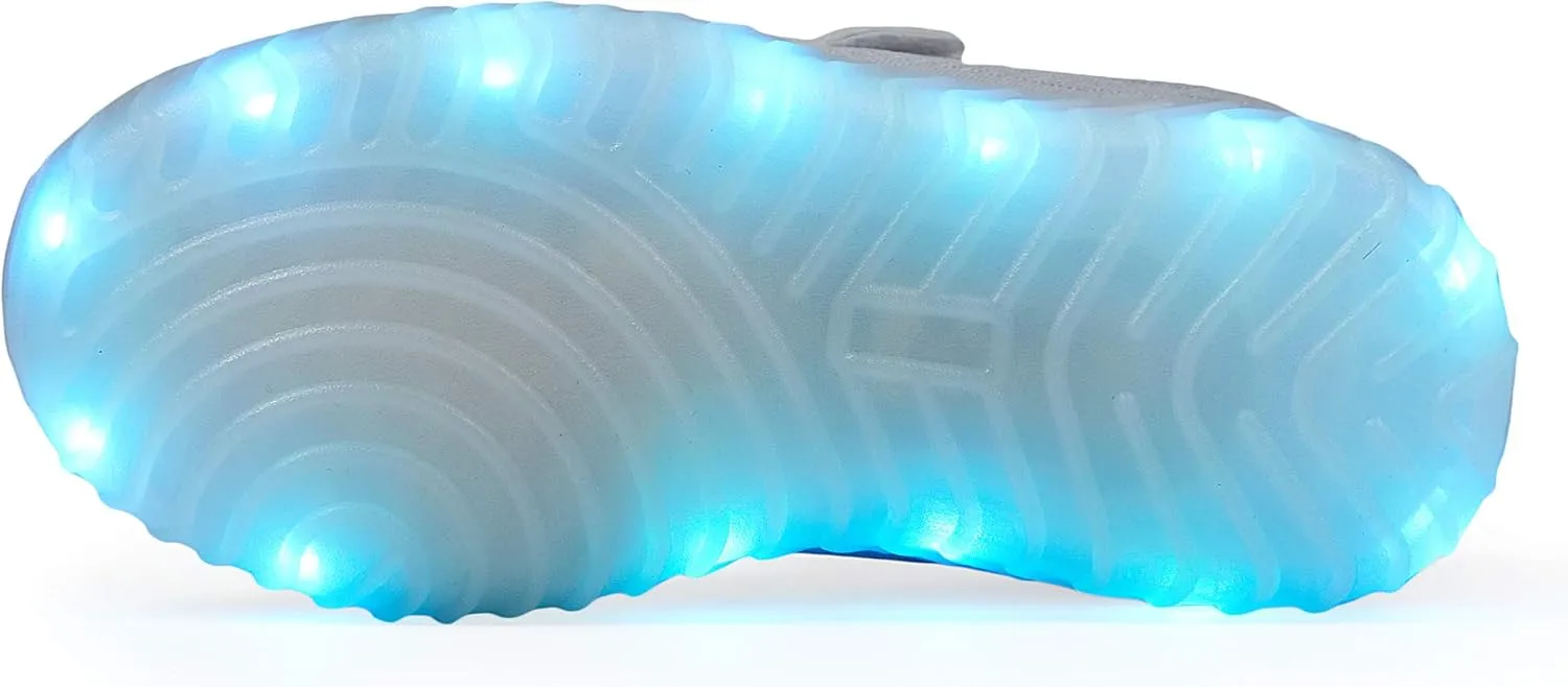 AoSiFu Kids Light Up Shoes Toddler Girls Boys Breathable Led Flashing Sneakers USB Charge