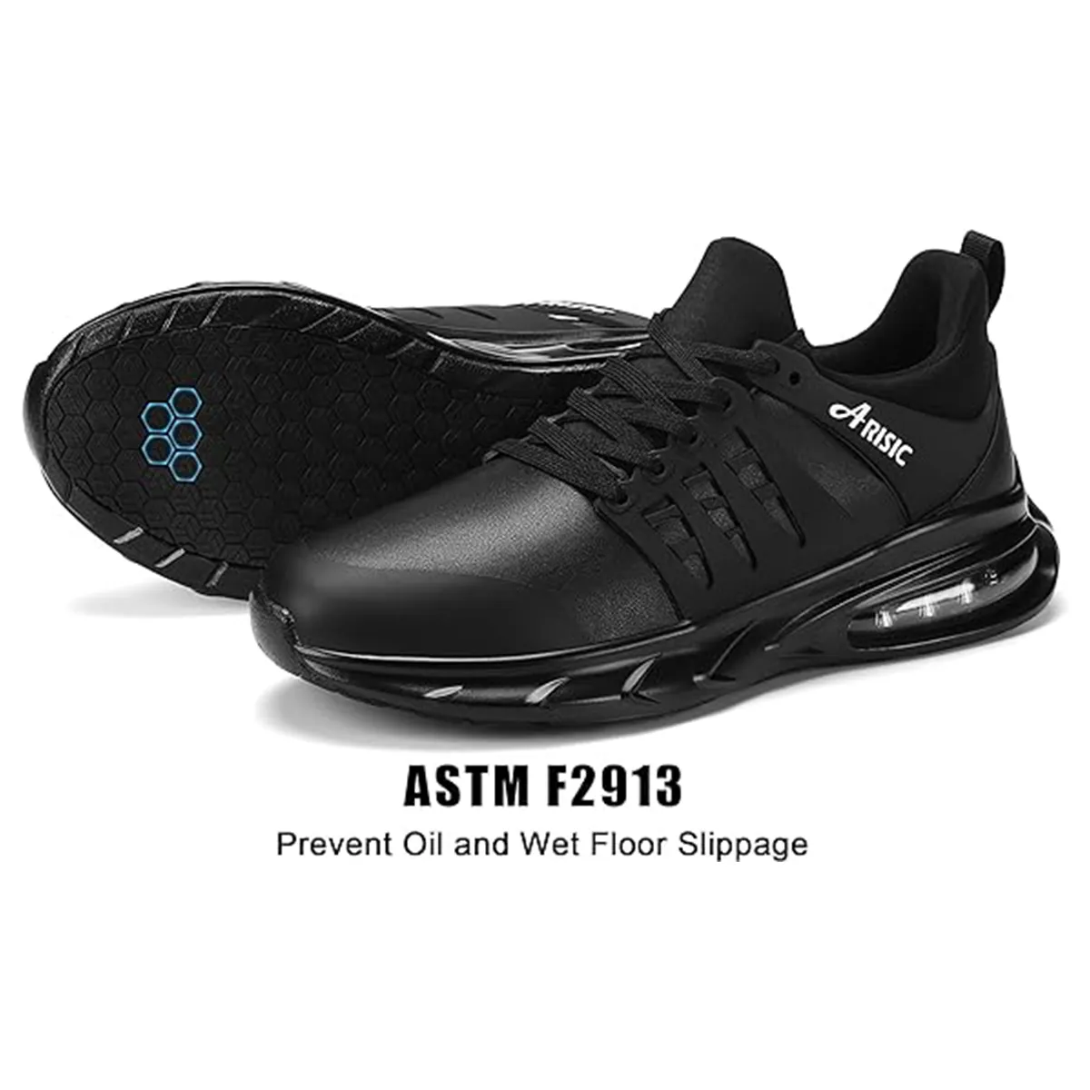 ARISIC|Comfortable leather non-slip work shoes
