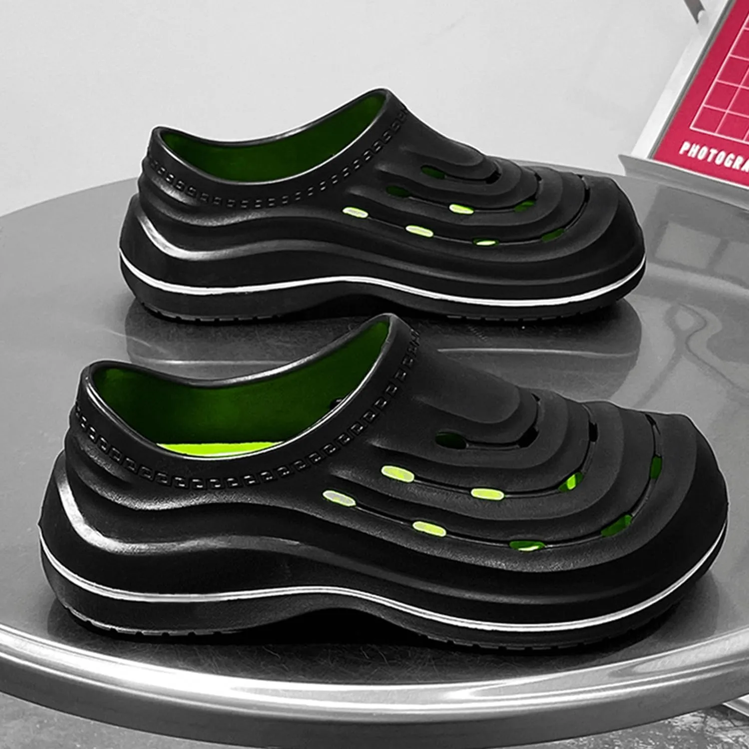 Armadillo Clogs for Women Men,Healthy & Non-Slip Comfort Clogs,Unisex Armadillo Chef Shoes, Lightweight Kitchen Nurse Shoes