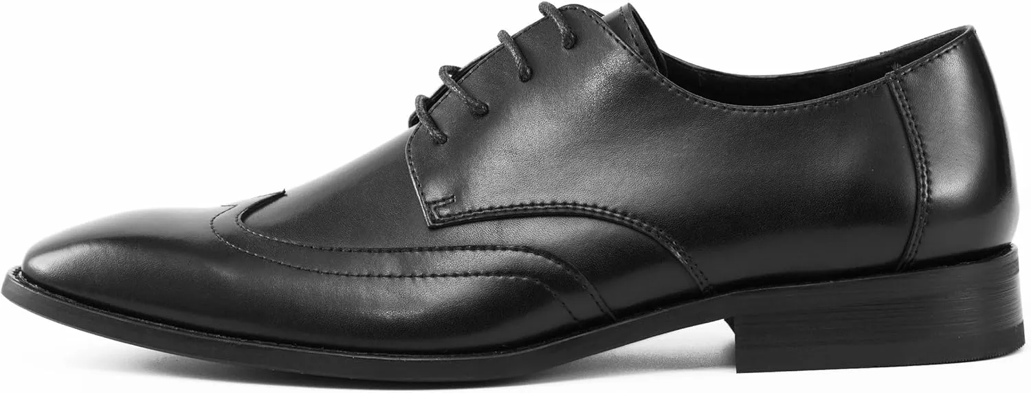Asher Green AG100 - Men's Dress Shoes - Genuine Calf Leather Wingtip Oxfords - Two Tone and Multi Tone Mens Dress Shoes