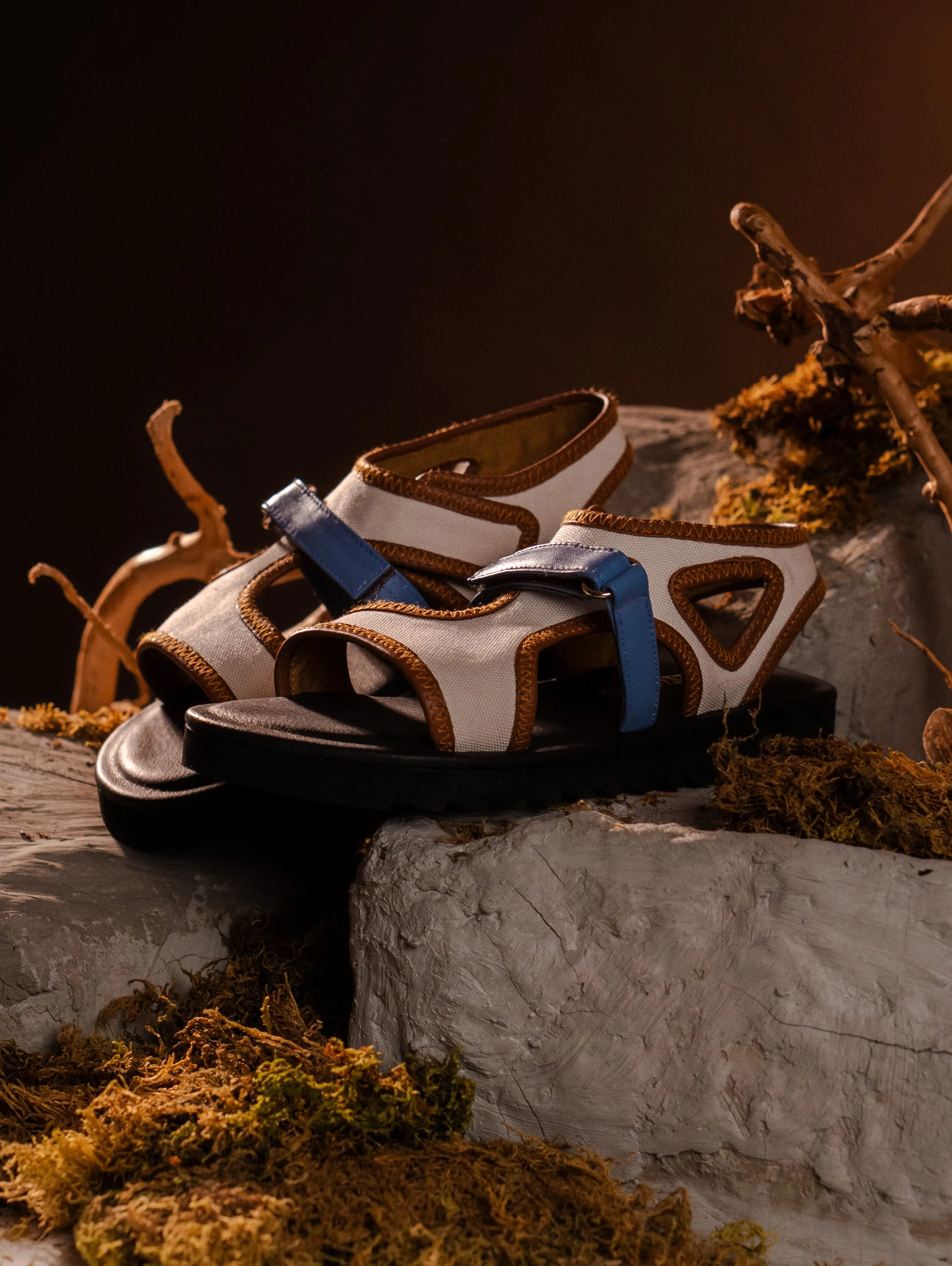 ATOLL SANDALS IN CITRUS SKY