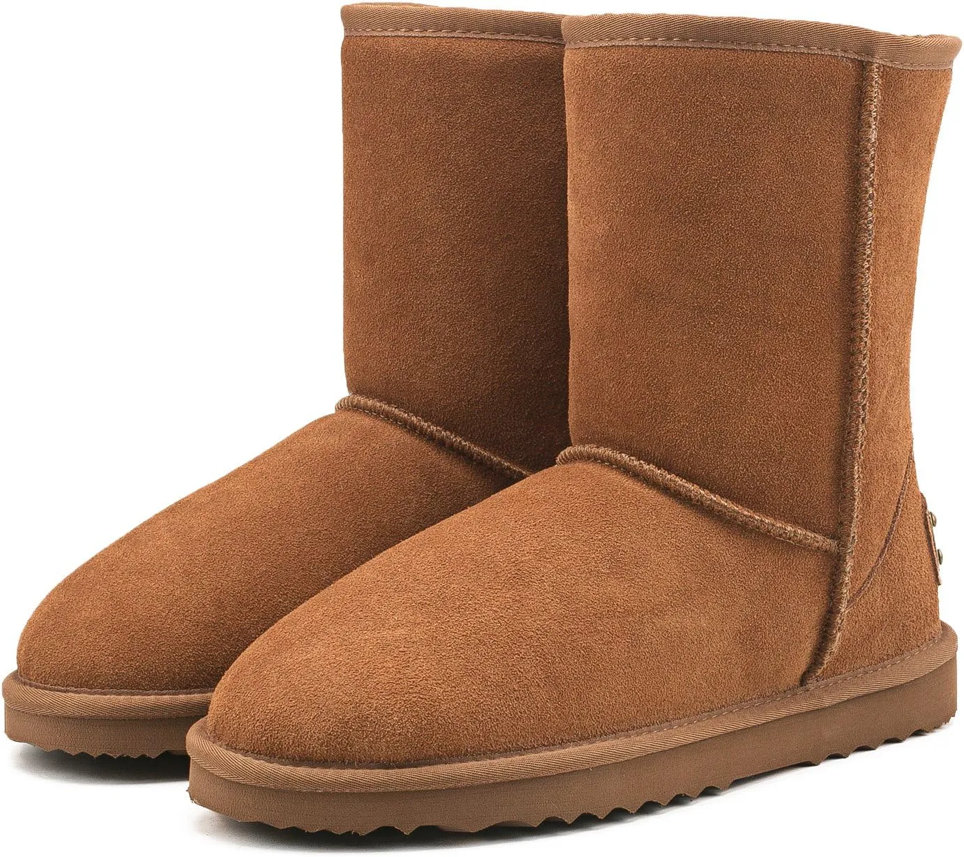 AUSLAND Men's Classic Water-resistant Short Snow Boots 5654