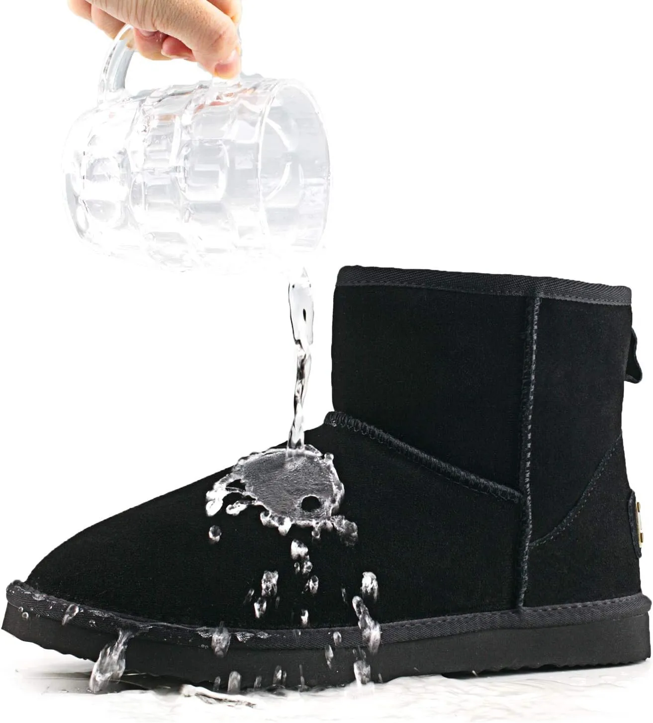 AUSLAND Women's Classic Snow Boots Waterproof Winter Boot