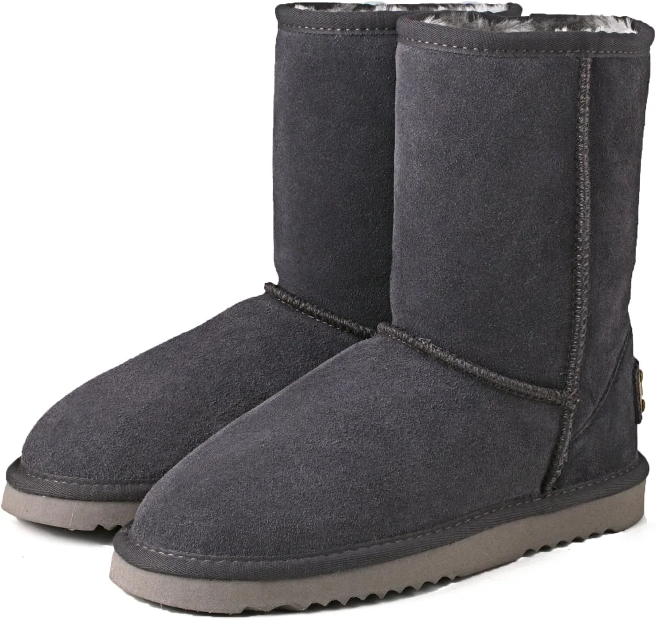 AUSLAND Women's Mid Calf Boots Winter Snow Boots A5825