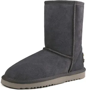 AUSLAND Women's Mid Calf Boots Winter Snow Boots A5825