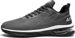 Autper Mens Athletic Running Tennis Shoes Lightweight Sport Gym Jogging Walking Sneakers US 7-US 12.5