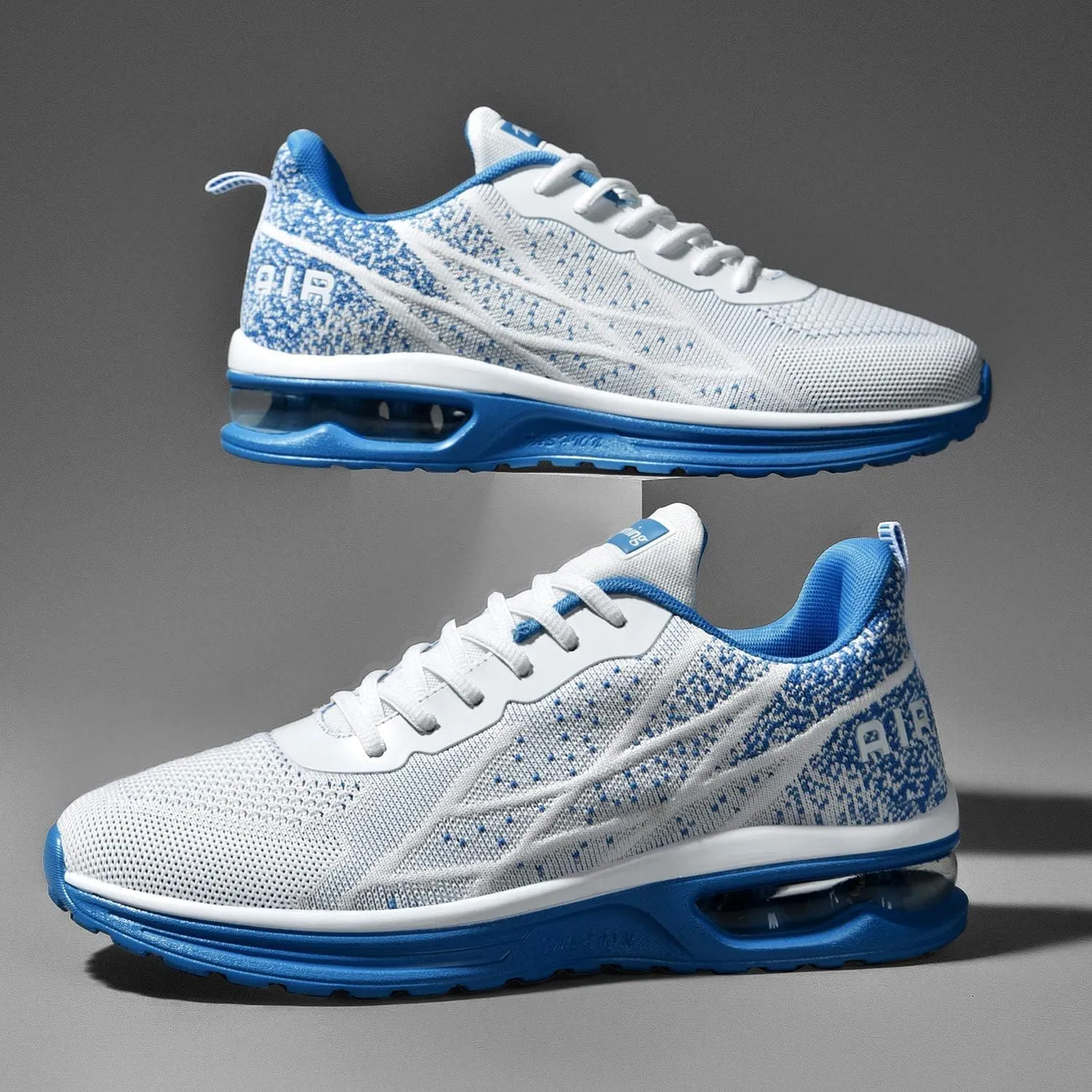 Autper Mens Athletic Running Tennis Shoes Lightweight Sport Gym Jogging Walking Sneakers US 7-US 12.5
