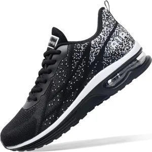 Autper Mens Athletic Running Tennis Shoes Lightweight Sport Gym Jogging Walking Sneakers US 7-US 12.5