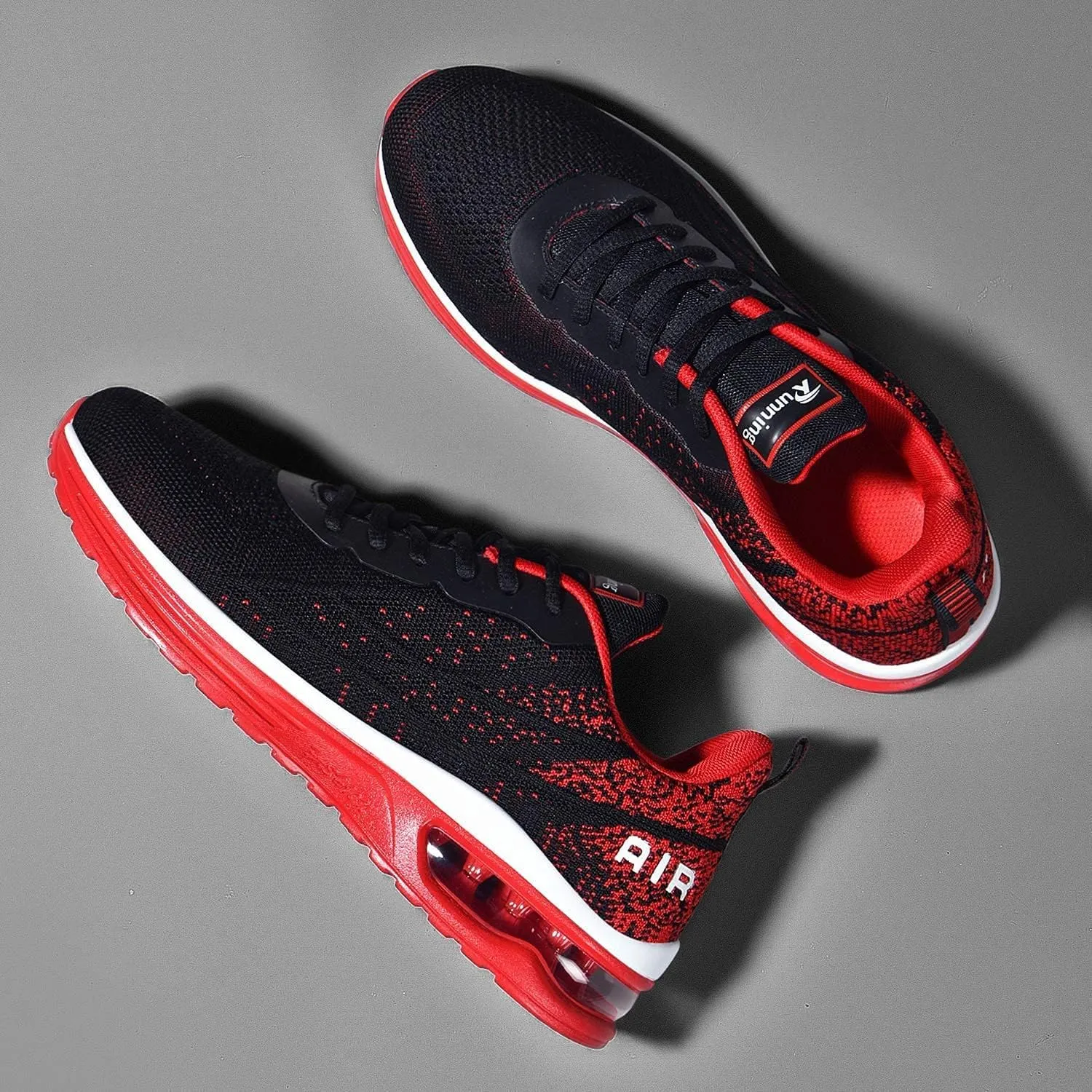 Autper Mens Athletic Running Tennis Shoes Lightweight Sport Gym Jogging Walking Sneakers US 7-US 12.5