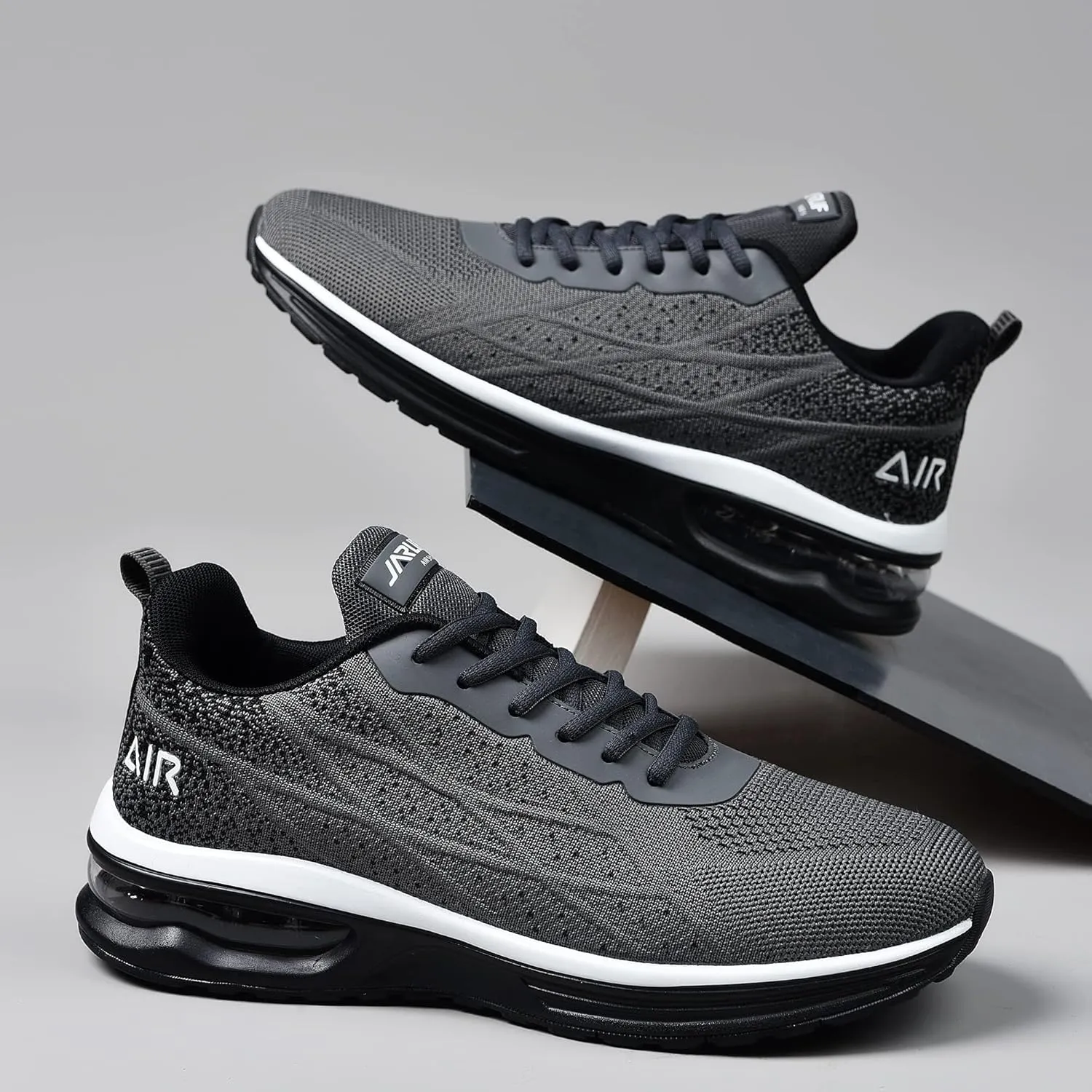 Autper Mens Athletic Running Tennis Shoes Lightweight Sport Gym Jogging Walking Sneakers US 7-US 12.5