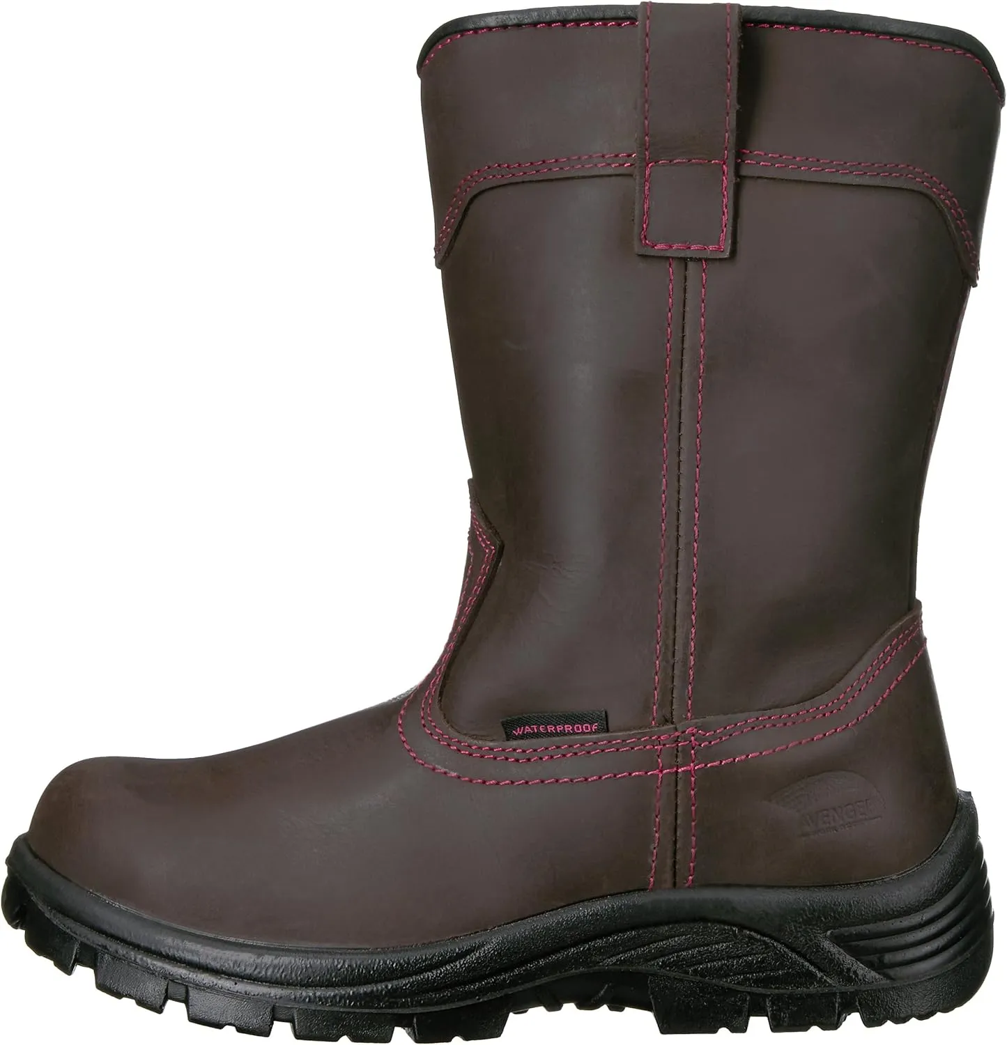 Avenger Safety Footwear Women's Avenger 7146 Comp Toe Wp Pull on Eh Work Boot Industrial & Construction Shoe