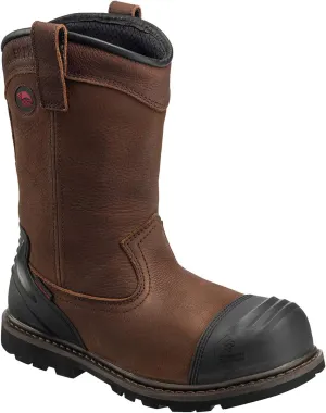 Avenger Work Boots Hammer A7876 Men's Carbon Toe EH PR Waterproof Wellington Work Boots, 15 W
