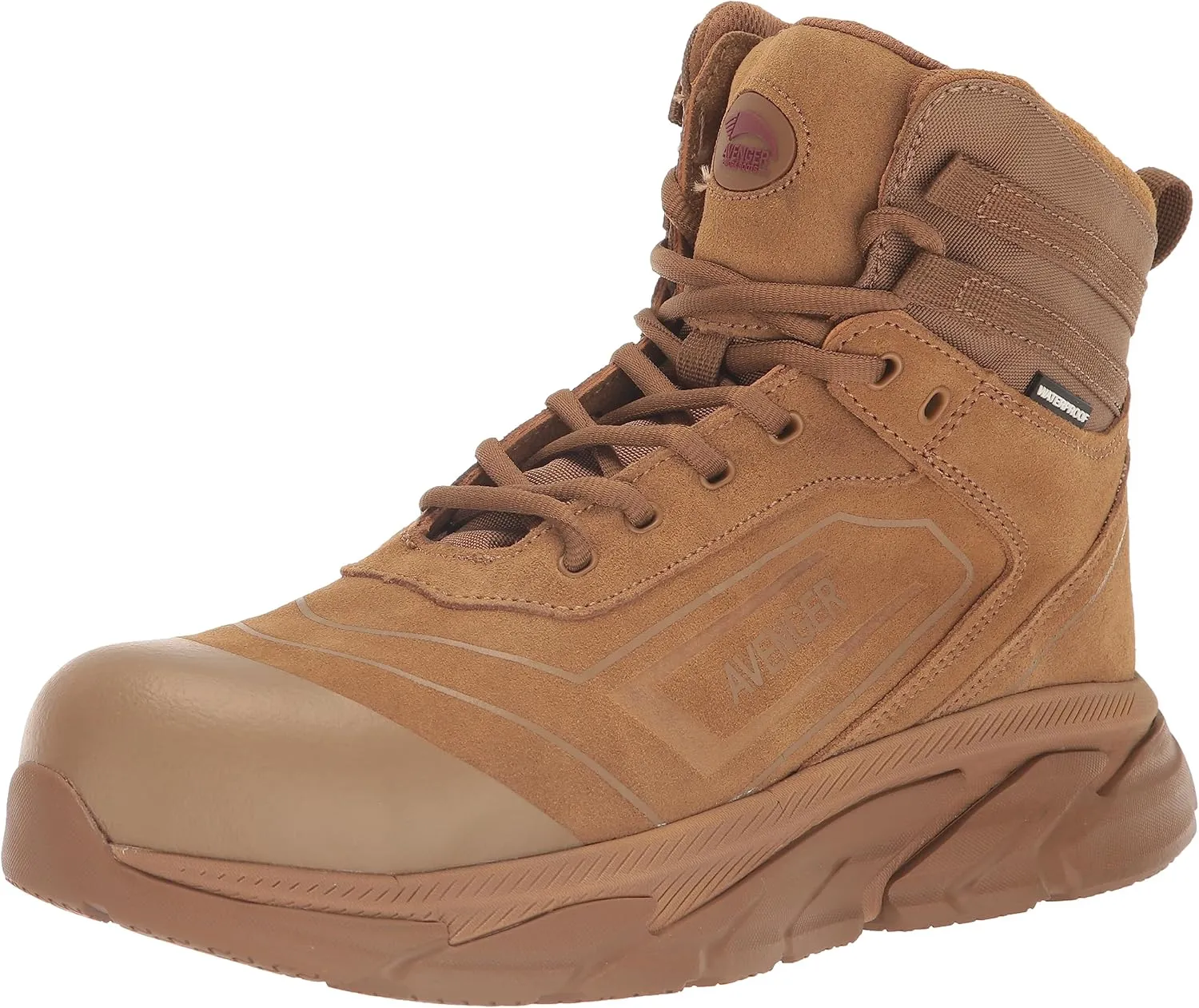 Avenger Work Boots Men's Aluminum Toe A261 Industrial Shoe