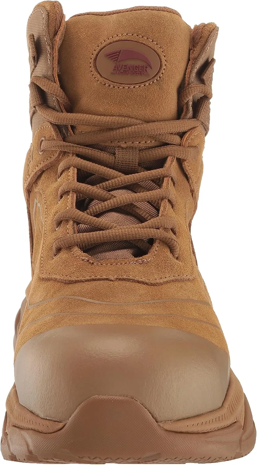 Avenger Work Boots Men's Aluminum Toe A261 Industrial Shoe