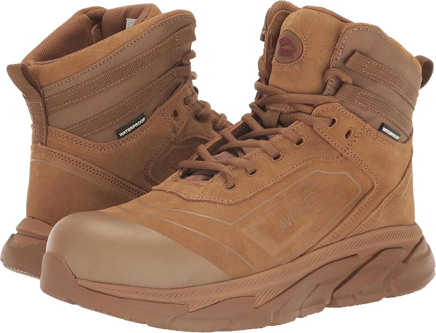 Avenger Work Boots Men's Aluminum Toe A261 Industrial Shoe