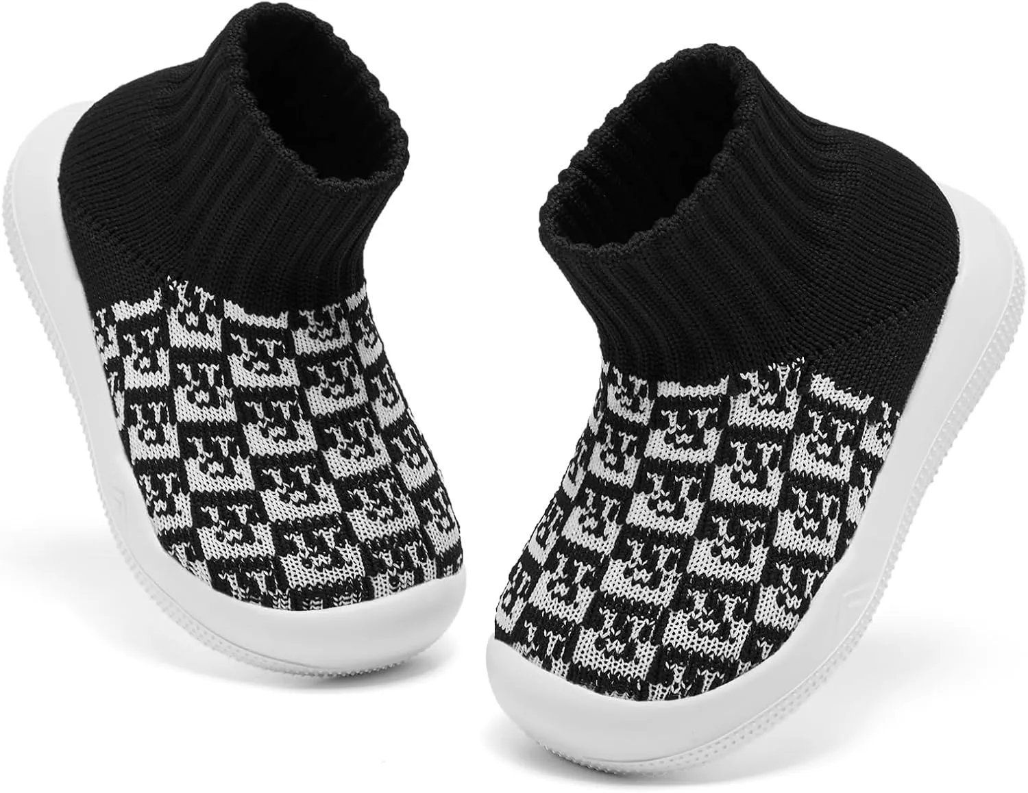 Baby Sock Shoes Girls Baby Walking Shoes Infant Sock Shoes Non Slip Toddler Slip on Tiny Feet Sneakers