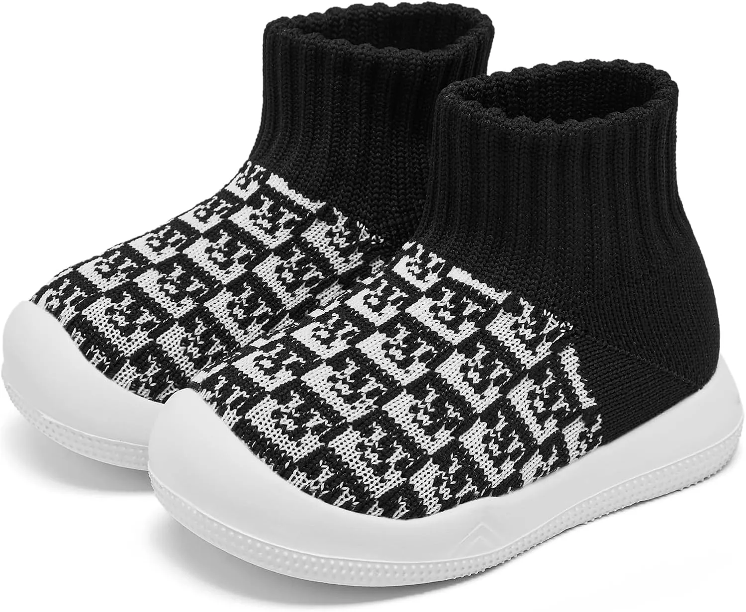 Baby Sock Shoes Girls Baby Walking Shoes Infant Sock Shoes Non Slip Toddler Slip on Tiny Feet Sneakers