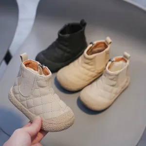 Baby's Smart Winter Boots Plush Cotton Lining