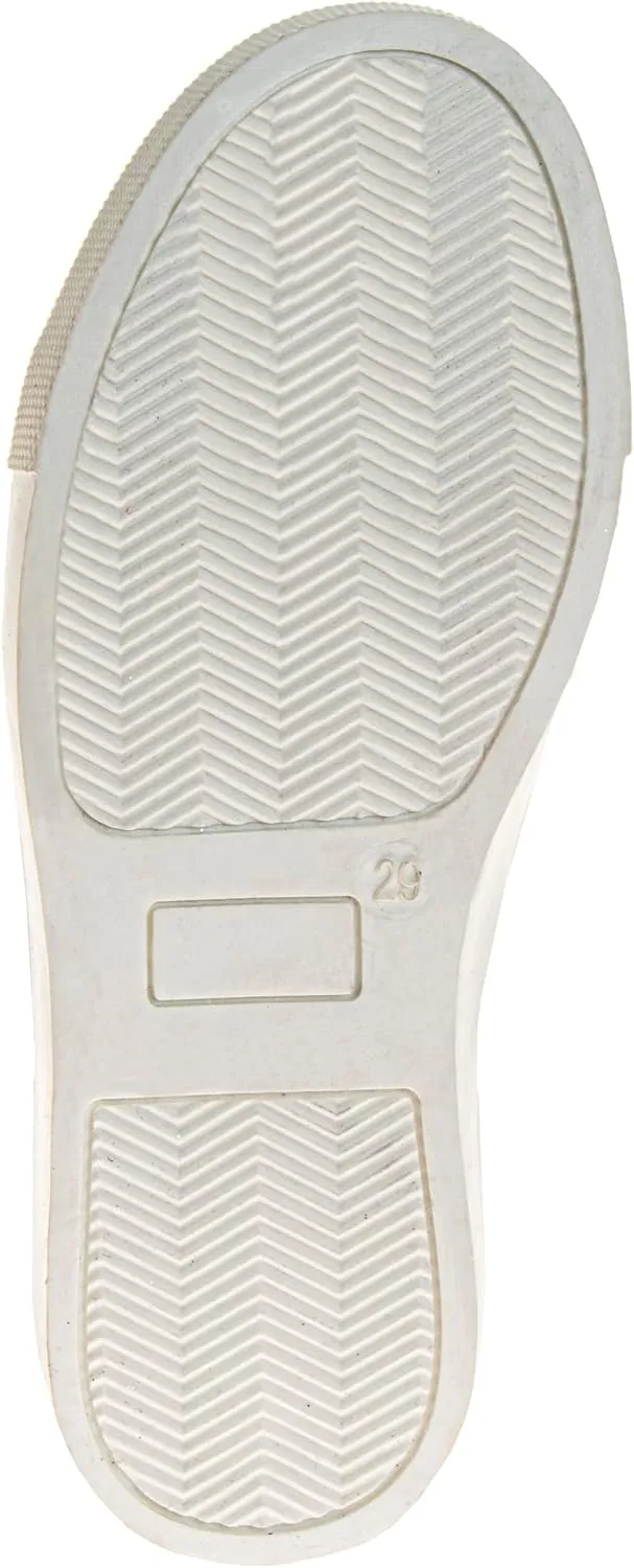 Badgley Mischka Low Top Girl Shoes - Kids Casual Light Sparkly Girls Fashion Sneakers Size Little Kids - Big Kids