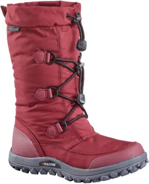 Baffin Light Women's Boots, Calf Height, Available in Black, Red, for Snow-covered Frozen terrains, Lightweight & Vegan
